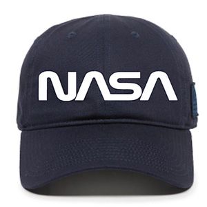 NASA U.S. Flag Tuck Strap Tactical Black Ops Hat